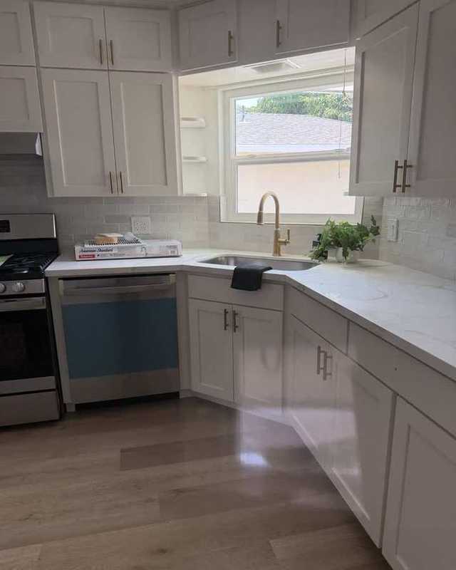 Plomería en remodelación de cocina